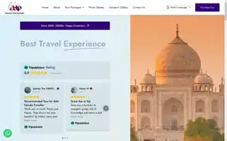 Agradaytourpackages.com Screenshot 2024-04-25 17:29:07