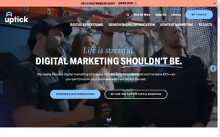 Uptickmarketing.com Screenshot 2024-05-14 18:56:39