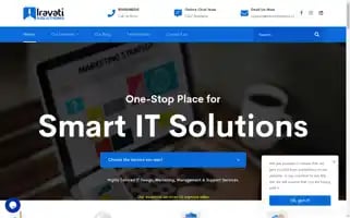 Iravatisolutions.com Screenshot 2024-06-29 11:18:19