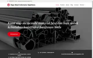 Rajasteelindonesiasejahtera.com Screenshot 2024-05-19 05:48:40