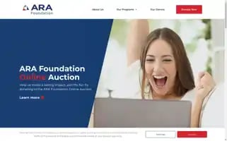 Thearafoundation.org Screenshot 2024-07-05 08:02:46
