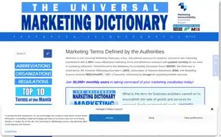 Marketing-dictionary.org Screenshot 2024-05-12 20:51:52