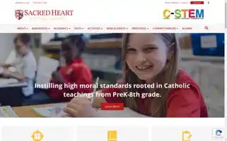 Sacredheartschoolrobbinsdale.org Screenshot 2024-05-13 19:07:22