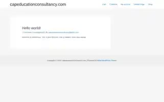 Capeducationconsultancy.com Screenshot 2024-05-20 12:39:09