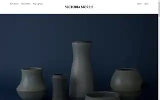 Victoriamorrispottery.com Screenshot 2024-05-05 00:49:03