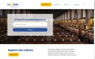 Lasallianresources.org Screenshot 2024-07-07 07:22:31