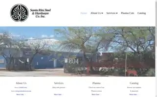 Santaritasteel.com Screenshot 2024-05-13 19:50:59