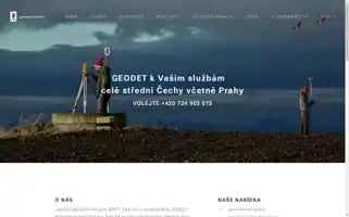 Geodetvaclav.cz Screenshot 2024-07-09 22:11:01