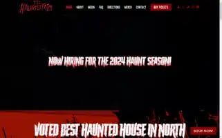 Nchauntedfarm.com Screenshot 2024-06-12 02:13:53