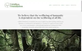 Viriditasfoundation.se Screenshot 2024-07-01 09:28:19