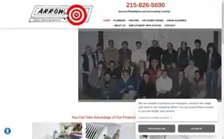 Arrowplumbingheatingac.com Screenshot 2024-05-15 12:18:35