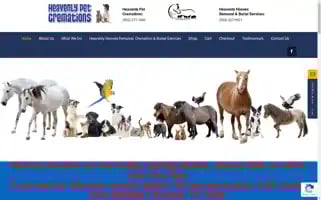 Heavenlypetcremationstx.us Screenshot 2024-05-21 09:29:45