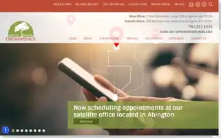 Southshoreorthopedics.com Screenshot 2024-07-06 22:41:54