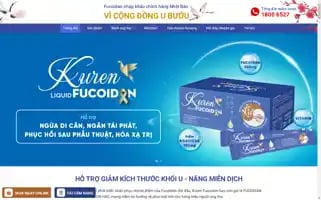 Kurenfucoidan.vn Screenshot 2024-06-24 23:18:54