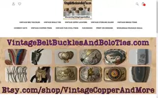 Vintagebeltbucklesandboloties.com Screenshot 2024-04-27 12:35:32