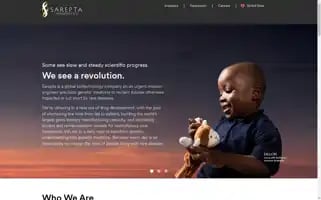 Sareptatherapeutics.co.uk Screenshot 2024-07-10 05:34:55