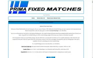 Primafixedmatches.com Screenshot 2024-07-06 04:36:24