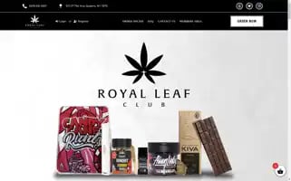 Royalleafclub.com Screenshot 2024-05-21 12:46:06