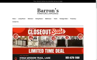 Barronsfurnitureappliances.com Screenshot 2024-05-08 16:58:29