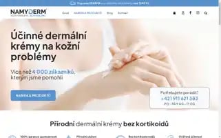 Namyderm.cz Screenshot 2024-05-25 13:24:31