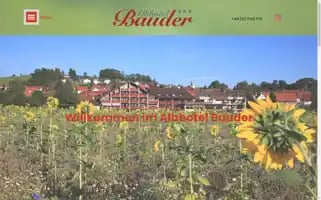 Albhotel-bauder.de Screenshot 2024-04-25 14:09:02