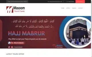 Masoomtours.com Screenshot 2024-04-14 21:23:02