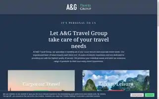 Aandgtravelgroup.com Screenshot 2024-04-17 08:17:50