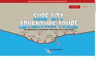 Surfcityadventuretours.com Screenshot 2024-04-19 12:45:39