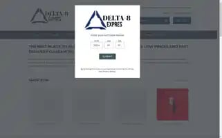 Delta8expres.com Screenshot 2024-05-17 02:40:31