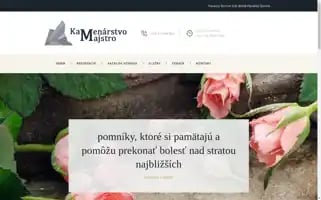 Kamenarstvomajstro.sk Screenshot 2024-05-19 21:09:11
