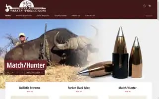 Parkerproductionsinc.com Screenshot 2024-05-05 13:52:39