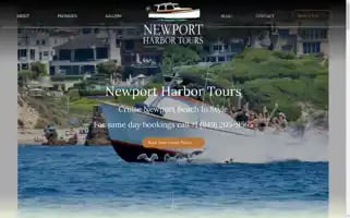 Newportharbortours.com Screenshot 2024-04-18 07:45:56