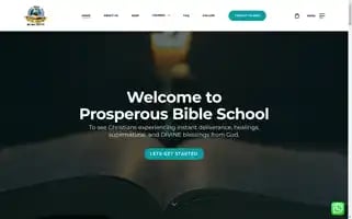 Prosperousbibleschool.com Screenshot 2024-05-20 10:43:22
