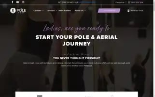 Thepoleroom.com.au Screenshot 2024-06-12 20:20:35