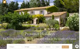 Provenceholidays.com Screenshot 2024-07-01 14:32:46