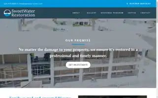 Sweetwaterrestoration.com Screenshot 2024-07-01 09:40:42