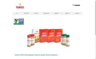 Tarazifoods.com Screenshot 2024-06-12 17:01:17