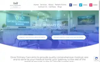 Dixieprimarycare.com Screenshot 2024-07-08 16:56:22