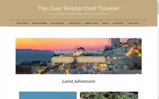 Theoverresearchedtraveler.com Screenshot 2024-04-16 09:38:11