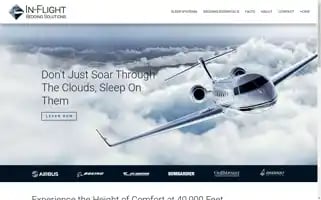 Inflightbeddingsolutions.com Screenshot 2024-04-18 17:19:51