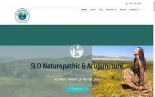 Slonaturopathic.com Screenshot 2024-06-26 15:43:33