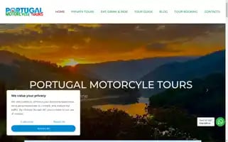 Portugalmotorcycletours.com Screenshot 2024-04-23 15:08:15