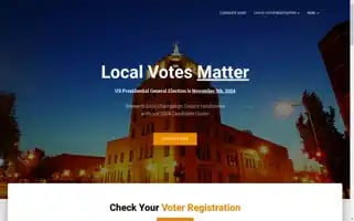 Votechampaign.org Screenshot 2024-07-01 18:24:25