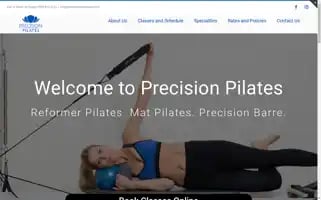 Precisionpilatesplus.com Screenshot 2024-05-16 13:22:32