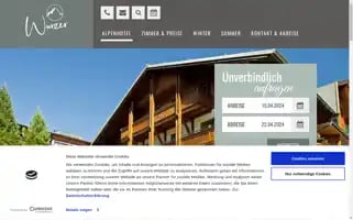 Alpenhotel-wurzer.at Screenshot 2024-04-15 09:53:04