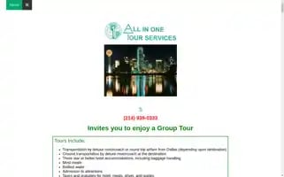 Allinonetourservices.com Screenshot 2024-04-25 12:17:08