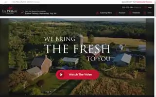 Laprimacatering.com Screenshot 2024-07-01 19:33:24