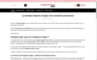 Lingerie-en-ligne.com Screenshot 2024-05-18 10:49:18