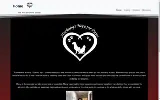 Huckabyshopeforpaws.com Screenshot 2024-07-01 11:31:01