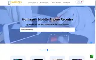 Haringeyphonerepair.co.uk Screenshot 2024-05-26 05:03:57